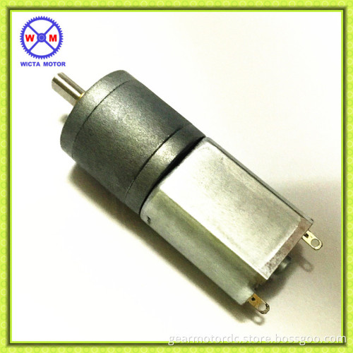 Mini brushed 7mm D cut high torque low noise dc 6v geared motor